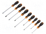 Screwdriver: universal-set | Phillips,slot | EVOX | 10pcs.