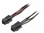 Cable | male-male | PIN: 4 | 0.8m | 4A | Insulation: PVC | TLYp | 0.35mm2