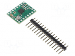 Stepper motor controller | DRV8434A | 1.2A | Uin mot: 4.5&divide;48V | green