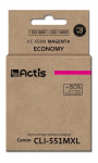 Actis KC-551M Ink (replacement for Canon CLI-551M; Standard; 12 ml; magenta)