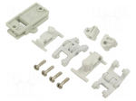 Set of hinges | polycarbonate | for enclosures