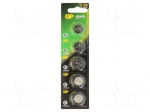Battery: lithium | CR1632,coin | 3V | 140mAh | non-rechargeable | 5pcs.
