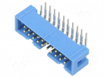 Connector: IDC | socket | male | PIN: 20 | angled 90&deg; | THT | 2.54mm | 2x10