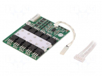 BMS protection | Li-FePO4 | 60x70x9mm | 20A | 12.8VDC