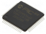 IC: PIC microcontroller | 128kB | 80MHz | 2.3&divide;3.6VDC | SMD | TQFP64
