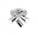Trio Angelo H2O spotlight 3-pc GU10 chrome gaismeklis 880430306 4017807508369