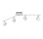 Trio-Lighting Roubaix LED 4-pc matt white virziena gaismeklis