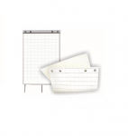 Paber bloks tahvlile SMILTAINIS Flip-Chart, 59.4x84cm, ruuduline, 50 lehed