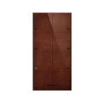 GRENTON TOUCH PANEL/ 8 TOUCH AREAS/ TF-BUS/ DARK, MADE OF NATURAL LEATHER FRONT