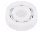 Bearing: ball | &Oslash;int: 10mm | &Oslash;out: 26mm | W: 8mm | Cage: polyamide