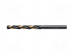 Drill bit | for metal | &Oslash;: 5.5mm | L: 93mm | alloy steel | 10pcs.