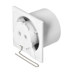 Uued tooted // Wentylator łazienkowy 100mm Premium - Przew&oacute;d z wyłącznikiem (Łożysko kulkowe)