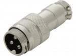 CB, VHF, UHF, PMR raadiod, antennid ja tarvikud // Raadiosaatjate antennikaablid // 20-093# Gniazdo cb mikrofonowe 3pin na kabel