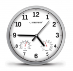 Tooted koju ja aeda // Clocks // EHC016W Zegar ścienny Lyon biały