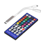 Uued tooted // Bezprzewodowy sterownik do taśm LED RGBW z pilotem, 40 przycisk&oacute;w, 12V, 8A, 96W