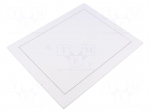 Access door | polypropylene | white | 200x250mm | DR