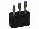 Rotary burr | Drill Bit: for metal | 3pcs.