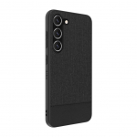 Back panel cover iLike Samsung Galaxy S23 Plus Plastic Leather Back Cover Black