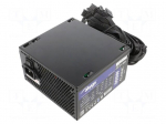 Power supply: computer | ATX | 800W | 3.3/5/12V | Features: fan 12cm