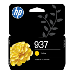 HP Original Yellow Ink Cartridge 937