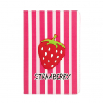 Book case iLike  Galaxy Tab A9 Plus 11 Tablet Case Design SM-X210/SM-X215/SM-X216 Strawberry