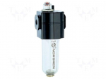Lubricator | Flow: 64l/s | max.10bar | polycarbonate | aluminum alloy