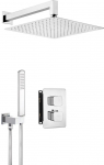 Concealed shower set with thermostatic BOX