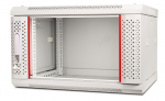 4U 19'' Seinakapp/ 600 x 450 x 280mm/ Hall/ Monteerimata