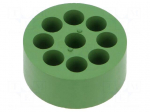 Insert for gland | 6.9mm | M40 | IP54 | FKM | Holes no: 9 | -20&divide;200&deg;C