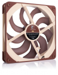 Noctua NF-A14X25 G2 LS-PWM computer cooling system Computer case Air cooler 14 cm Beige, Brown 1 pc(s)