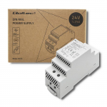 Qoltec DIN rail power supply | 30W | 24V | 1.25A | Gray
