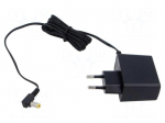 Power supply: switching | mains,plug-in | 9VDC | 1A | 9W | Out: 5,5/2,1