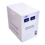 PNI SVM-10K single-phase voltage stabilizer with 10000VA servomotor, 8000W, 230V output
