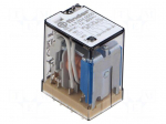 Relay: electromagnetic | 4PDT | 24VDC | Icontacts max: 7A | 7A/250VAC