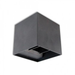 LED Facade light KIRA, 6W, 4000K, 180Lm, IP54, graphite