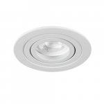 Recessed luminaire SEIDY CT-DTO50-W/M, excl. MR16, max 10W, IP20