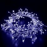 LED Christmas diode garland 50m on a metal wire Firecracker Lights, 1500LED, white, IP44
