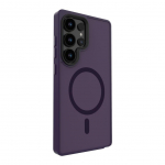Back panel cover Evelatus Samsung Galaxy S25 Ultra Hybird Case With Magnetic PC+TPU Purple