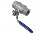 Ball valve | max.65bar@<100&deg;C | 1.4408 stainless steel | G316