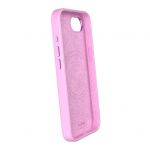 Other Phone Accessory Puro  Puro Liquid Silicon Cover "ICON MAG PRO" with Magsafe, metal buttons and camera ring for iPhone 16E, pink