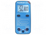 Digital multimeter | LCD | 3,75 digit (3999) | I DC: 4000mA,10A