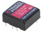 Converter: DC/DC | 15W | Uin: 9&divide;36V | 3.3VDC | Iout: 4500mA | 1"x1" | 16.5g
