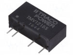 Converter: DC/DC | 1W | Uin: 10.8&divide;13.2V | Uout: 15VDC | Iout: 65mA | SIP7