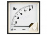 Meter: frequency | on panel | analogue,mounting | 96x96x64mm | 400V