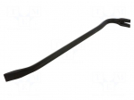 Crowbar | L: 450mm | W: 18mm | for nails | manganese steel