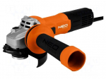 Angle grinder | electric | 1000W | 230VAC | 3000&divide;12000rpm | 125mm