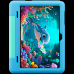 Blackview Tab 20 Kids WiFi 10.1-inch 800x1280 HD 60Hz Unisoc Tiger T310 2Hz 4GB + 64GB 6600mAh  Cam 5MP/8MP WiFi5 Android 15 Bubble Blue