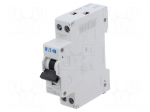 Circuit breaker | 230/400VAC | Inom: 2A | Poles: 1+N | Charact: C | 10kA