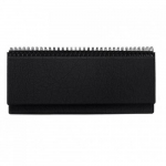 Horizontal table calendar Memo PVC 2026m. Black