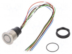 Switch: capacitive | Pos: 2 | SPST-NO | 0.1A/42VAC | 0.1A/60VDC | IP67